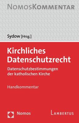Cover: 9783848762552 | Kirchliches Datenschutzrecht | Gernot Sydow | Buch | Deutsch | 2020