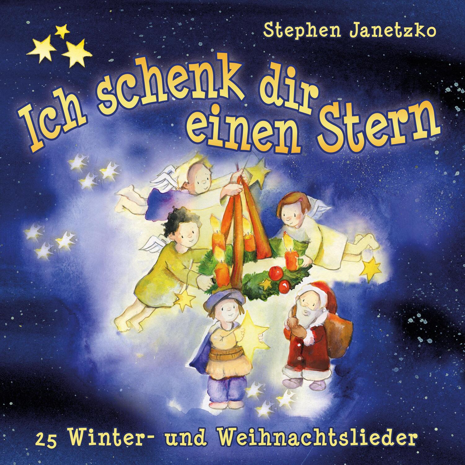Cover: 9783957223210 | Ich schenk dir einen Stern | 25 Winter- und Weihnachtslieder | CD