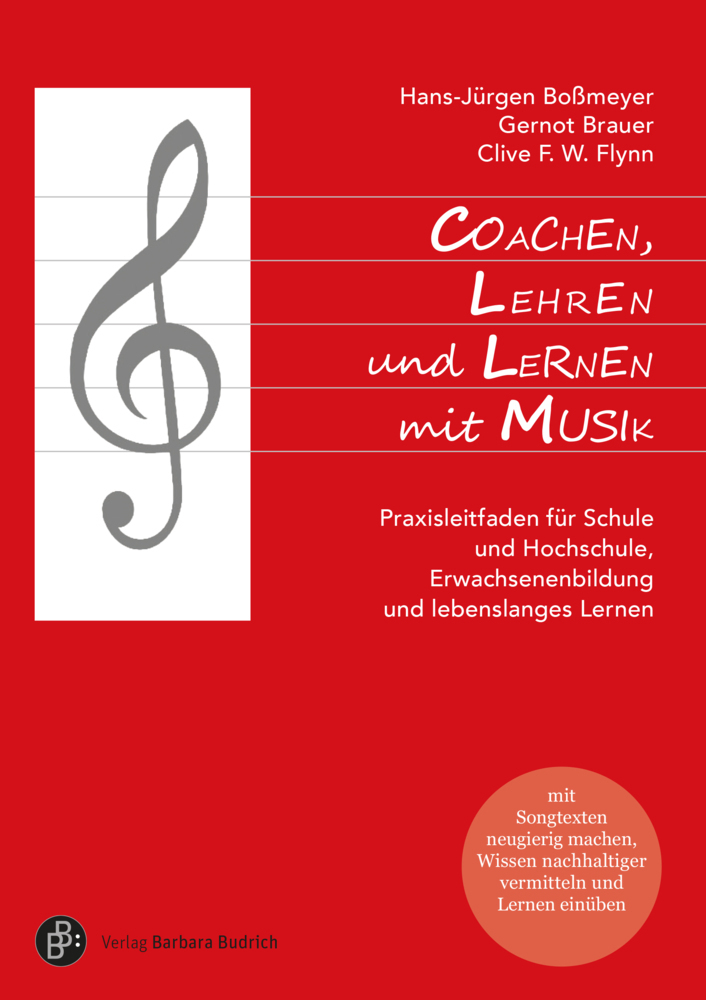 Cover: 9783847424031 | Coachen, Lehren und Lernen mit Musik | Hans-Jürgen Boßmeyer (u. a.)