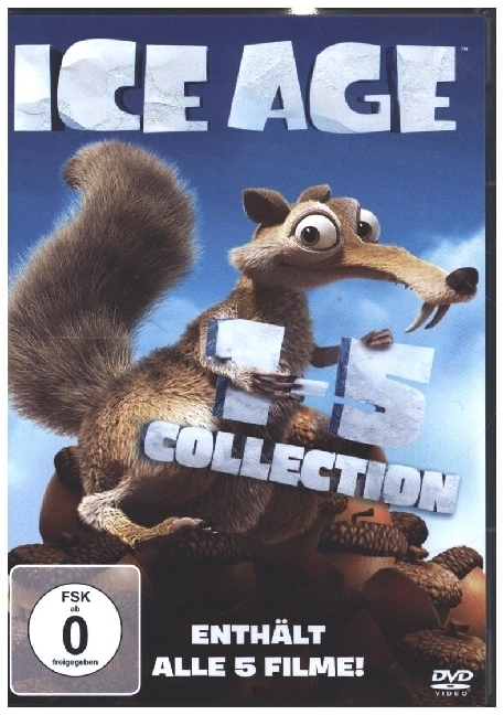 Cover: 8717418579333 | Ice Age 1-5 | DVD | Deutsch | 2020 | EAN 8717418579333