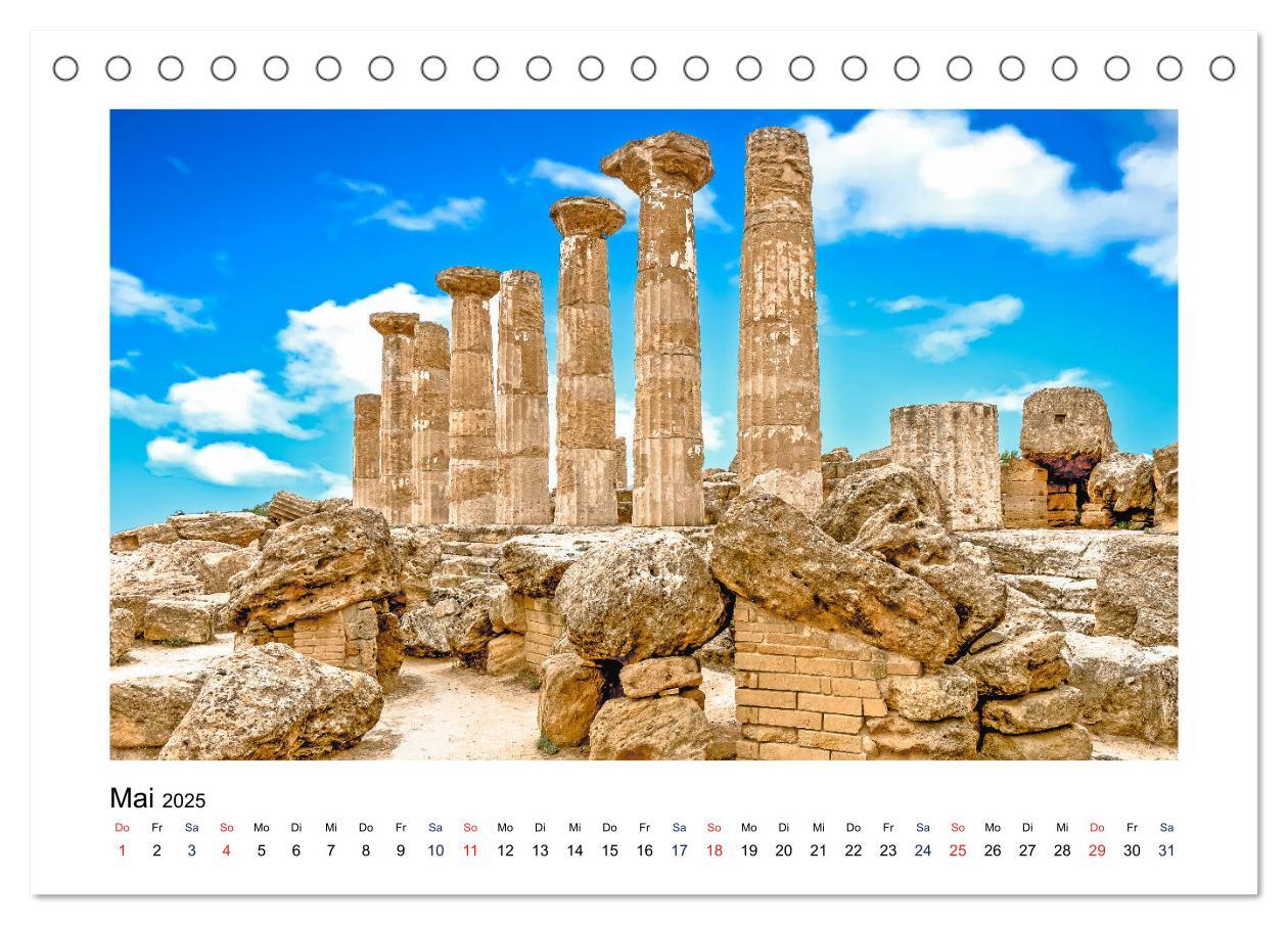 Bild: 9783435316786 | Sizilien - Von Palermo nach Syrakus (Tischkalender 2025 DIN A5...