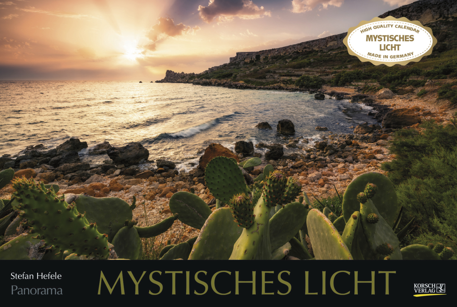 Cover: 9783731867951 | Mystisches Licht 2024 | Korsch Verlag | Kalender | Spiralbindung