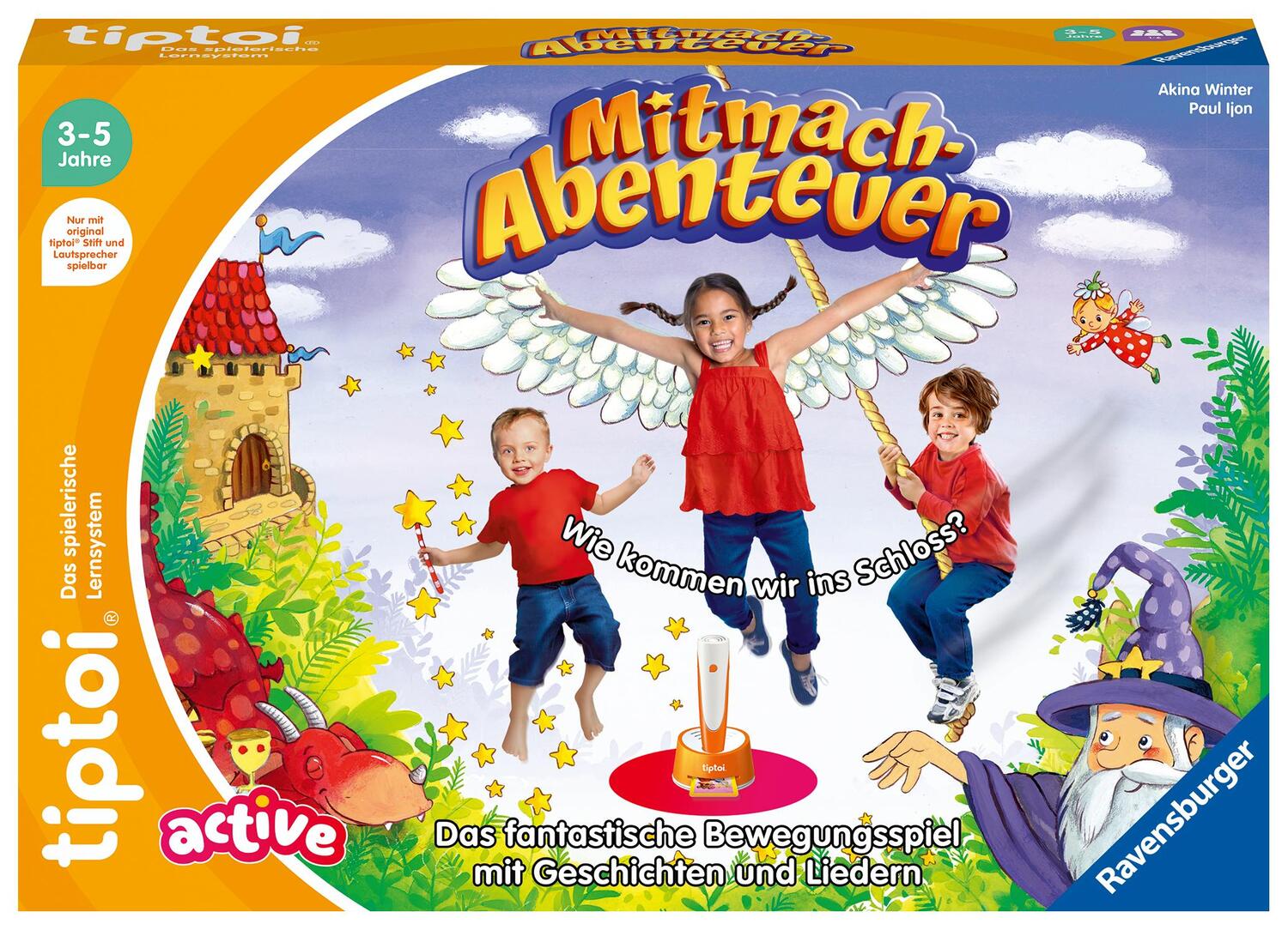 Cover: 4005556001309 | Ravensburger tiptoi ACTIVE Spiel 00130, Mitmach-Abenteuer,...