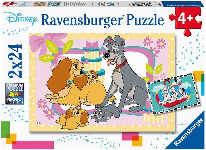 Cover: 4005556050871 | Ravensburger Kinderpuzzle - 05087 Disneys liebste Welpen - Puzzle...