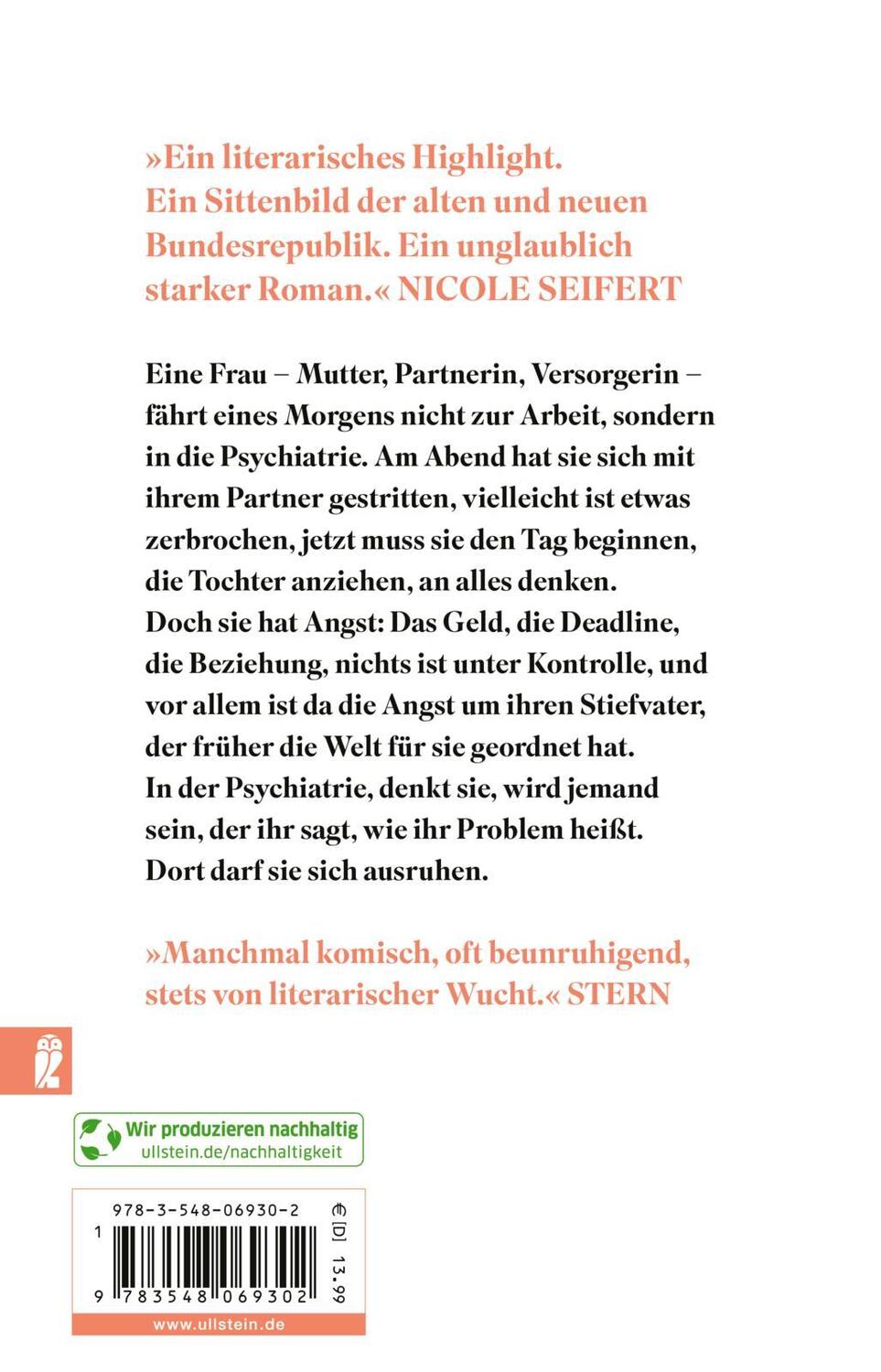 Rückseite: 9783548069302 | Siegfried | Antonia Baum | Taschenbuch | 256 S. | Deutsch | 2024