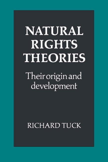 Cover: 9780521285094 | Natural Rights Theories | Their Origin and Development | Richard Tuck