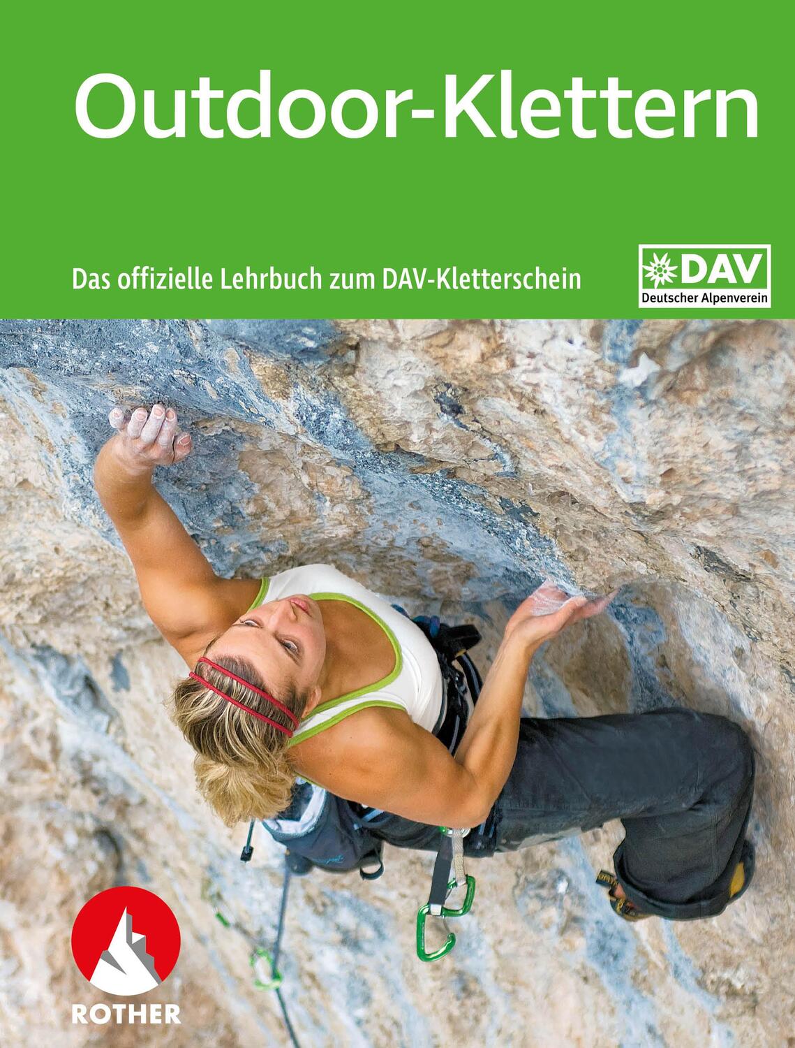 Cover: 9783763360963 | Outdoor-Klettern | Das offizielle Lehrbuch zum DAV-Kletterschein