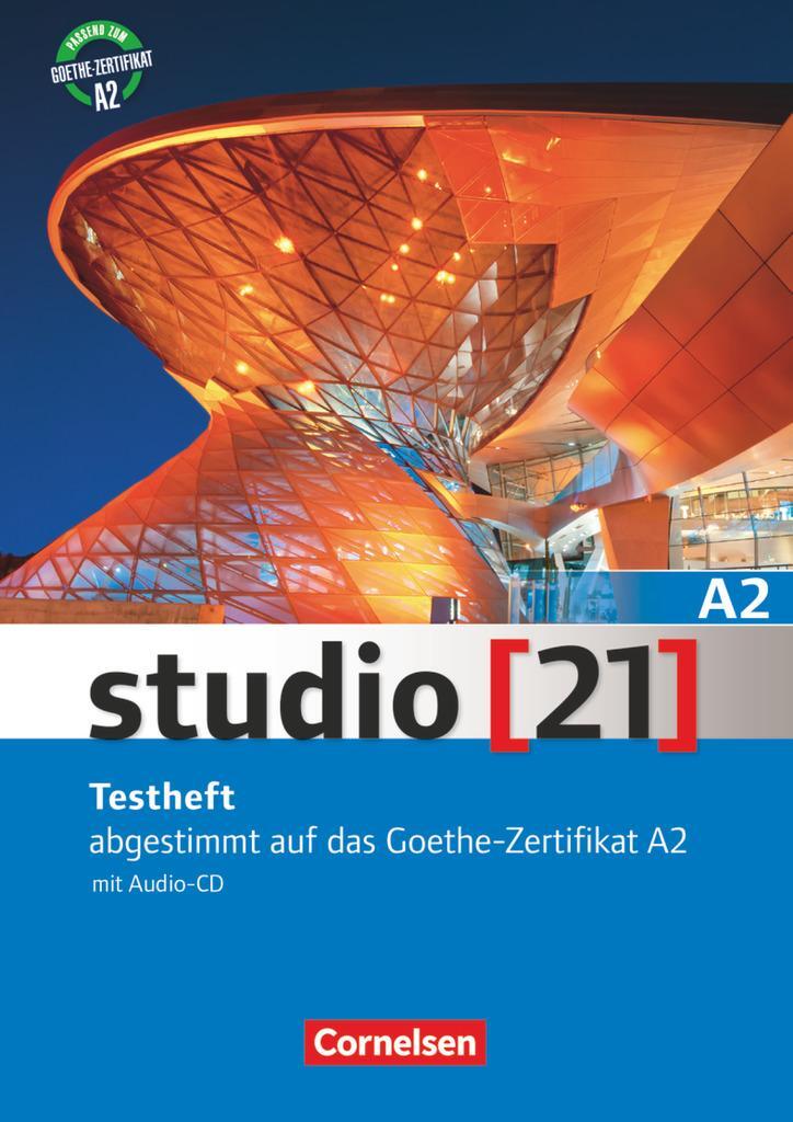 Cover: 9783065201049 | studio [21] Grundstufe A2: Gesamtband. Testheft mit Audio-CD | Buch