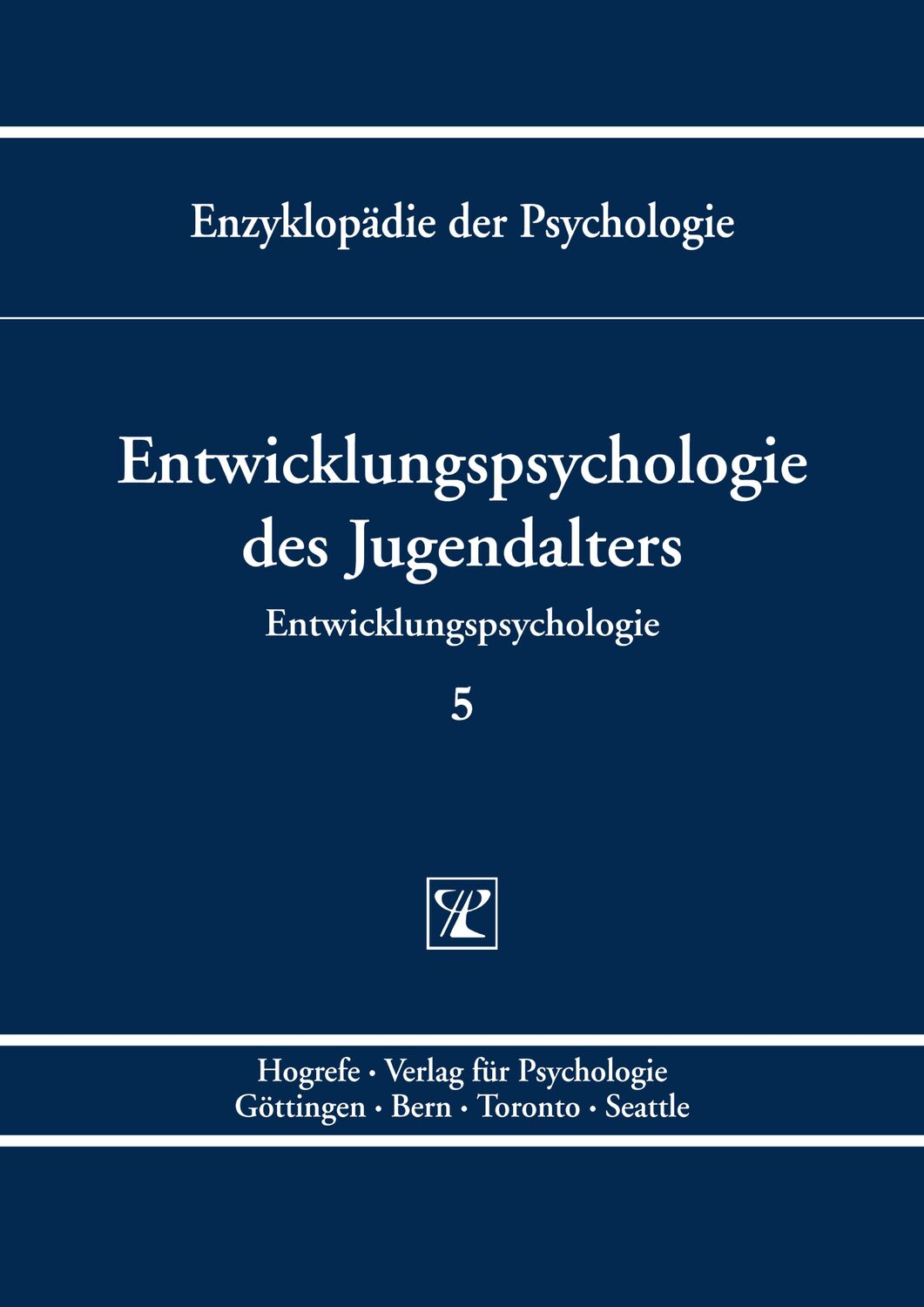 Cover: 9783801705923 | Entwicklungspsychologie des Jugendalters | Buch | XXIX | Deutsch