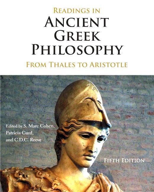 Cover: 9781624665325 | Readings in Ancient Greek Philosophy | From Thales to Aristotle | Buch