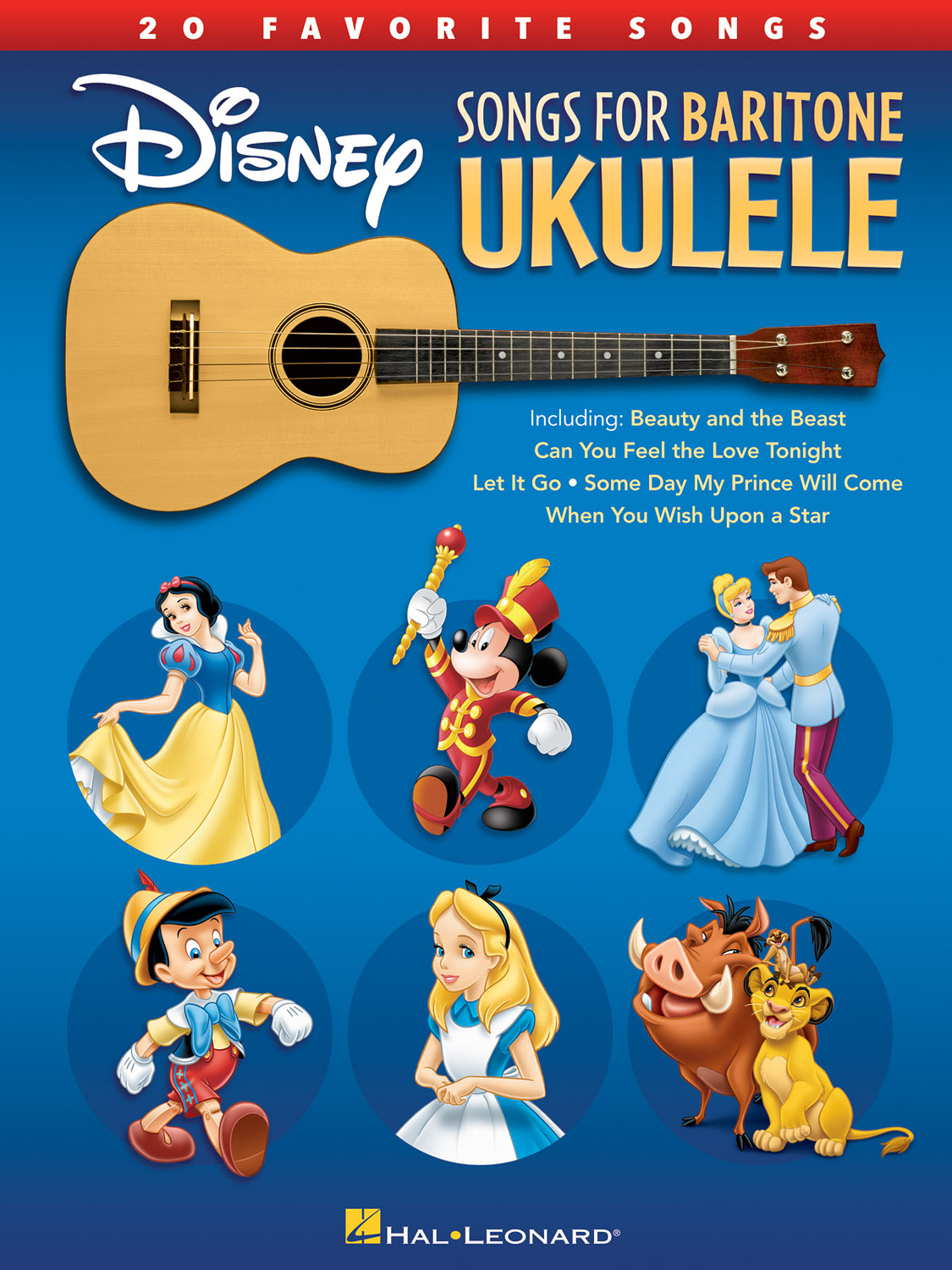 Cover: 888680663933 | Disney Songs for Baritone Ukulele | 20 Favorite Songs | Ukulele