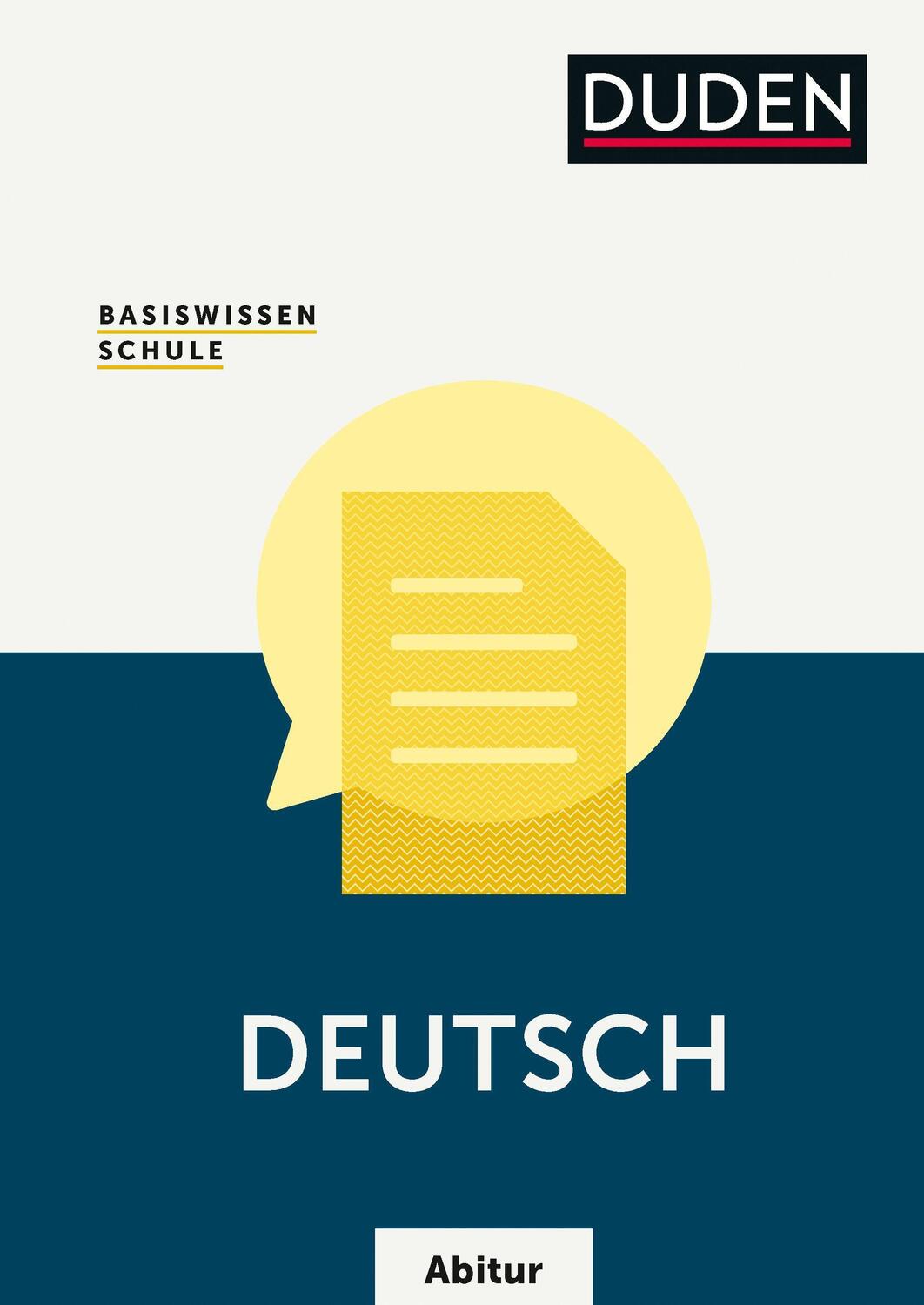Cover: 9783411716050 | Basiswissen Schule  Deutsch Abitur | Detlef Langermann | Taschenbuch