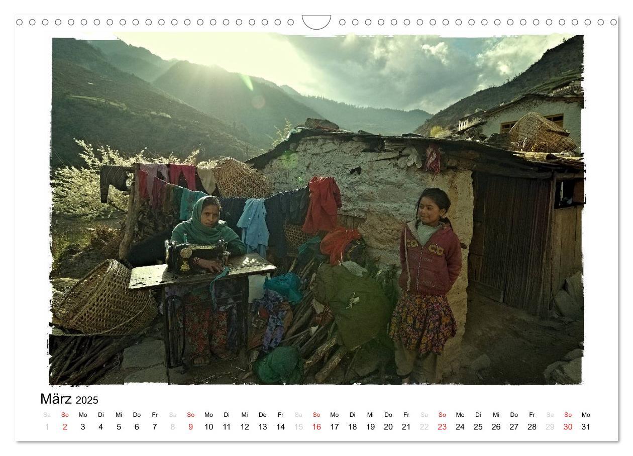 Bild: 9783435546732 | BEGEGNUNGEN IN NEPAL (Wandkalender 2025 DIN A3 quer), CALVENDO...