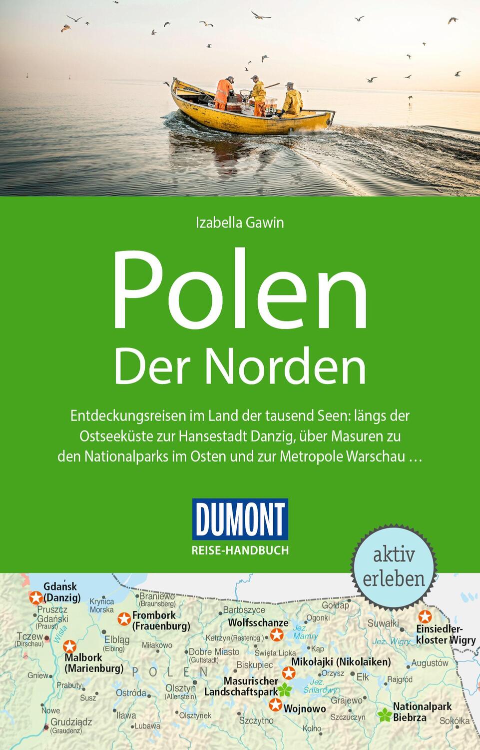 Cover: 9783616016276 | DuMont Reise-Handbuch Reiseführer Polen, Der Norden | Izabella Gawin