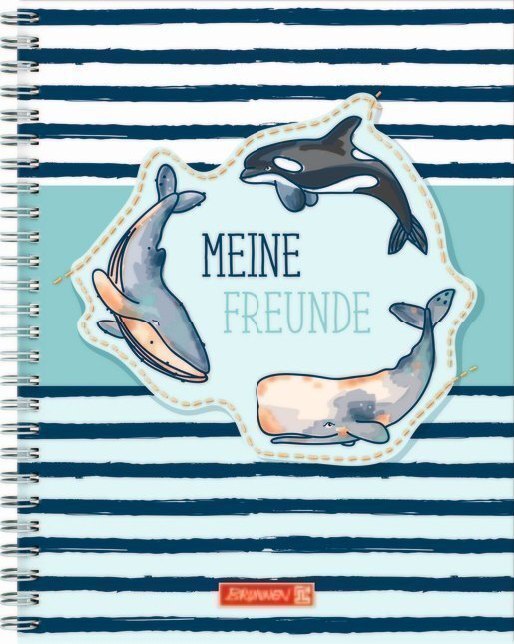 Cover: 4061947016109 | Brunnen Freundebuch Happy Ocean | Meine Freunde | Buch | Spiralbindung