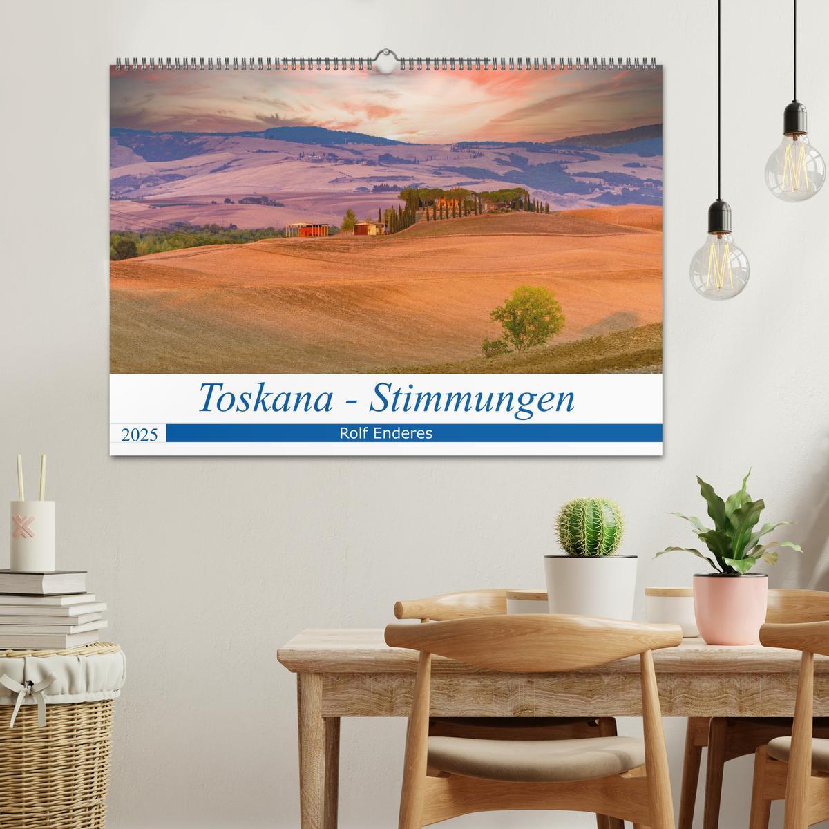 Bild: 9783435010486 | Toskana - Stimmungen (Wandkalender 2025 DIN A2 quer), CALVENDO...