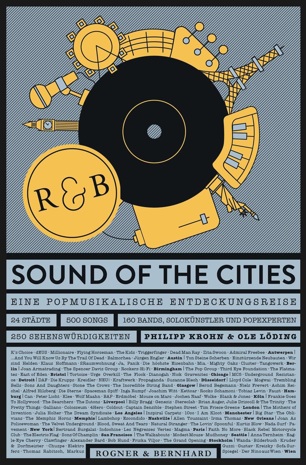 Cover: 9783954030910 | Sound of the Cities | Eine Popmusikalische Entdeckungsreise | Buch