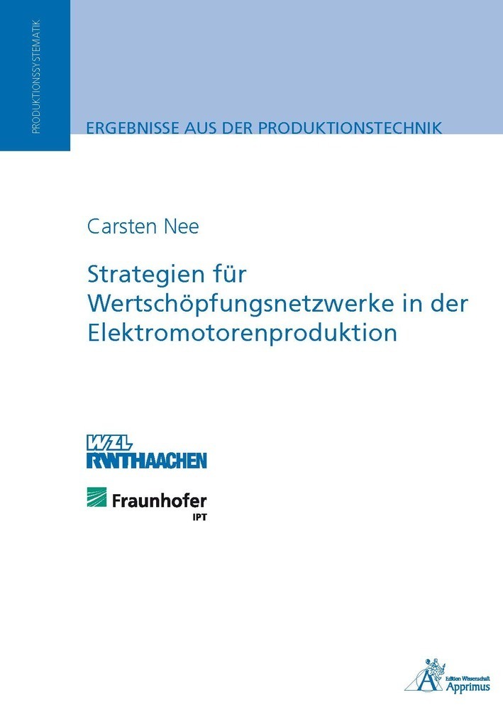 Cover: 9783863592660 | Strategien für Wertschöpfungsnetzwerke in der Elektromotorenproduktion