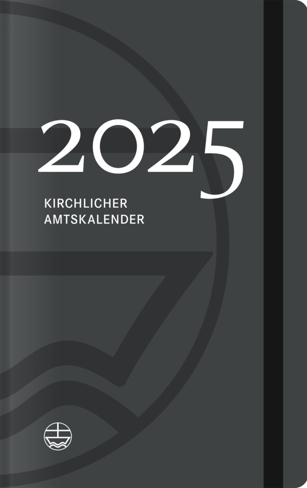 Cover: 9783374076017 | Kirchlicher Amtskalender 2025 - grau | Jörg Neijenhuis | Taschenbuch