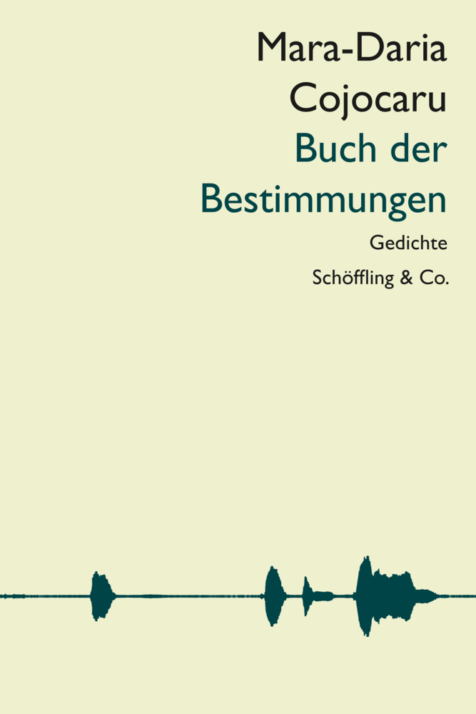 Cover: 9783895616488 | Buch der Bestimmungen | Gedichte | Mara-Daria Cojocaru | Buch | 2021