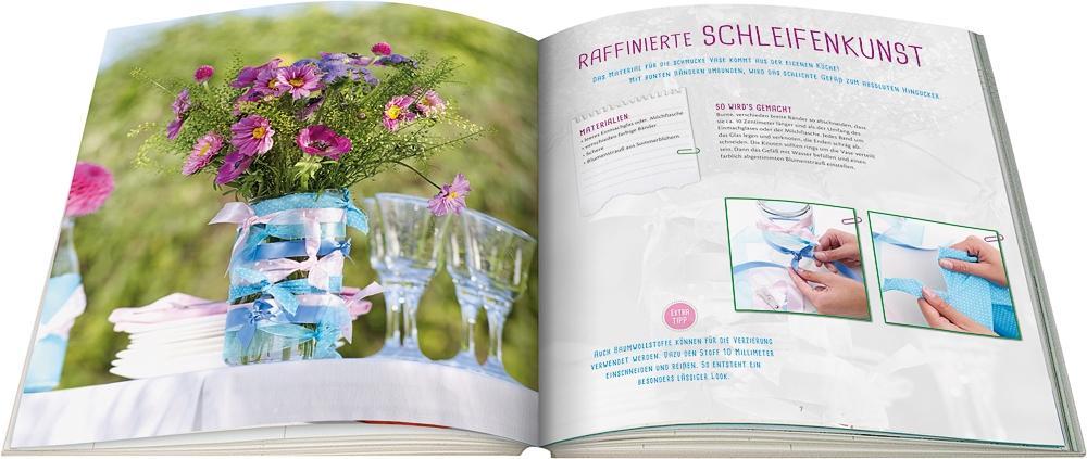 Bild: 9783945429396 | Mach' was mit Glas | Florale Deko-Ideen - 60 Mal anders | Marion Bauer