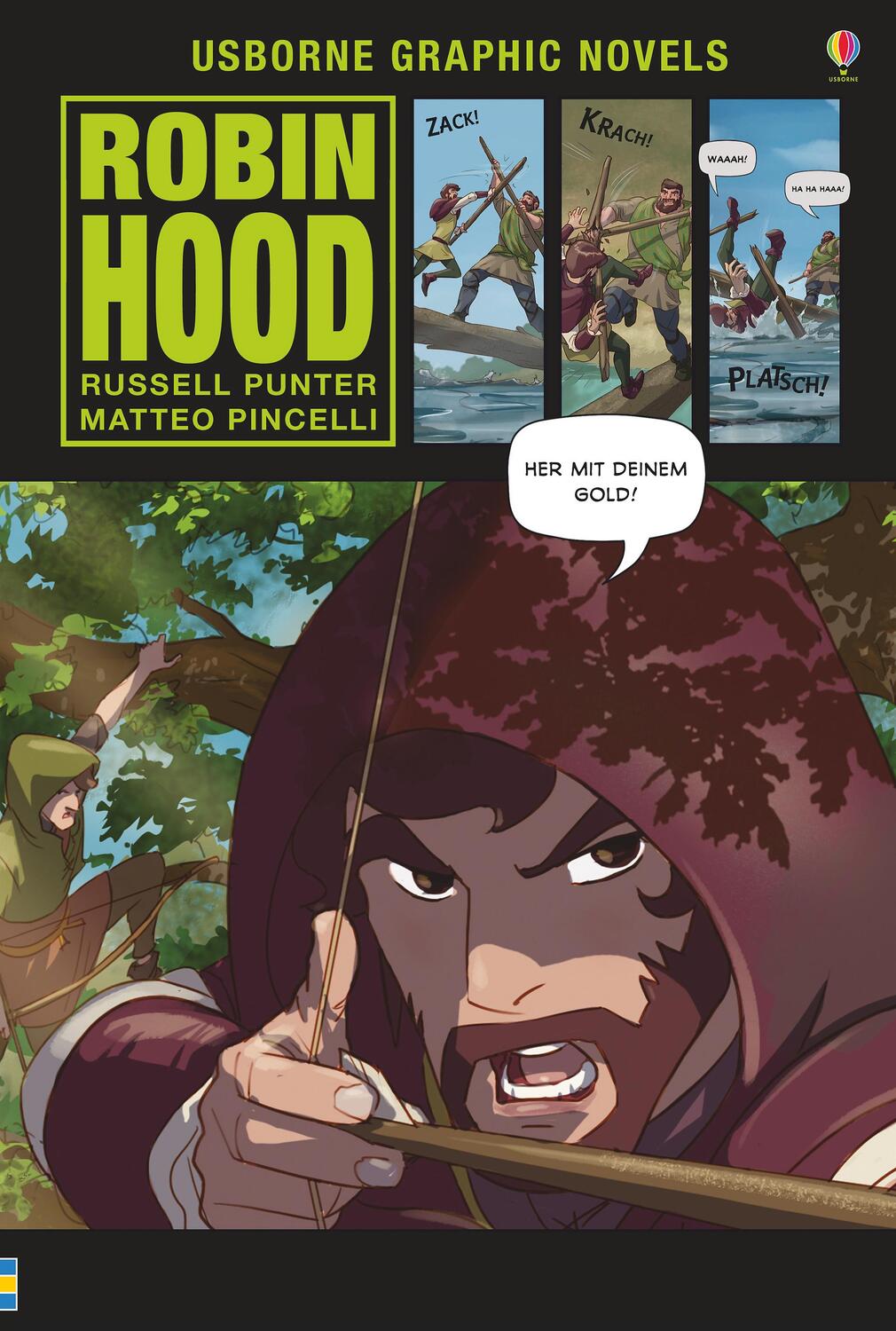 Cover: 9781789410495 | Usborne Graphic Novels: Robin Hood | Russell Punter | Buch | Deutsch