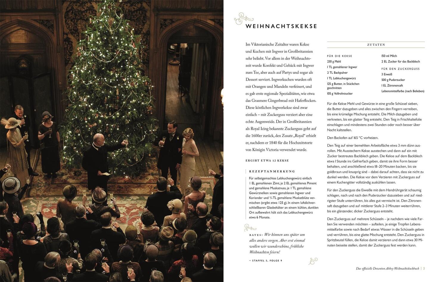Bild: 9783831041732 | Das offizielle Downton-Abbey-Weihnachtskochbuch | Regula Ysewijn