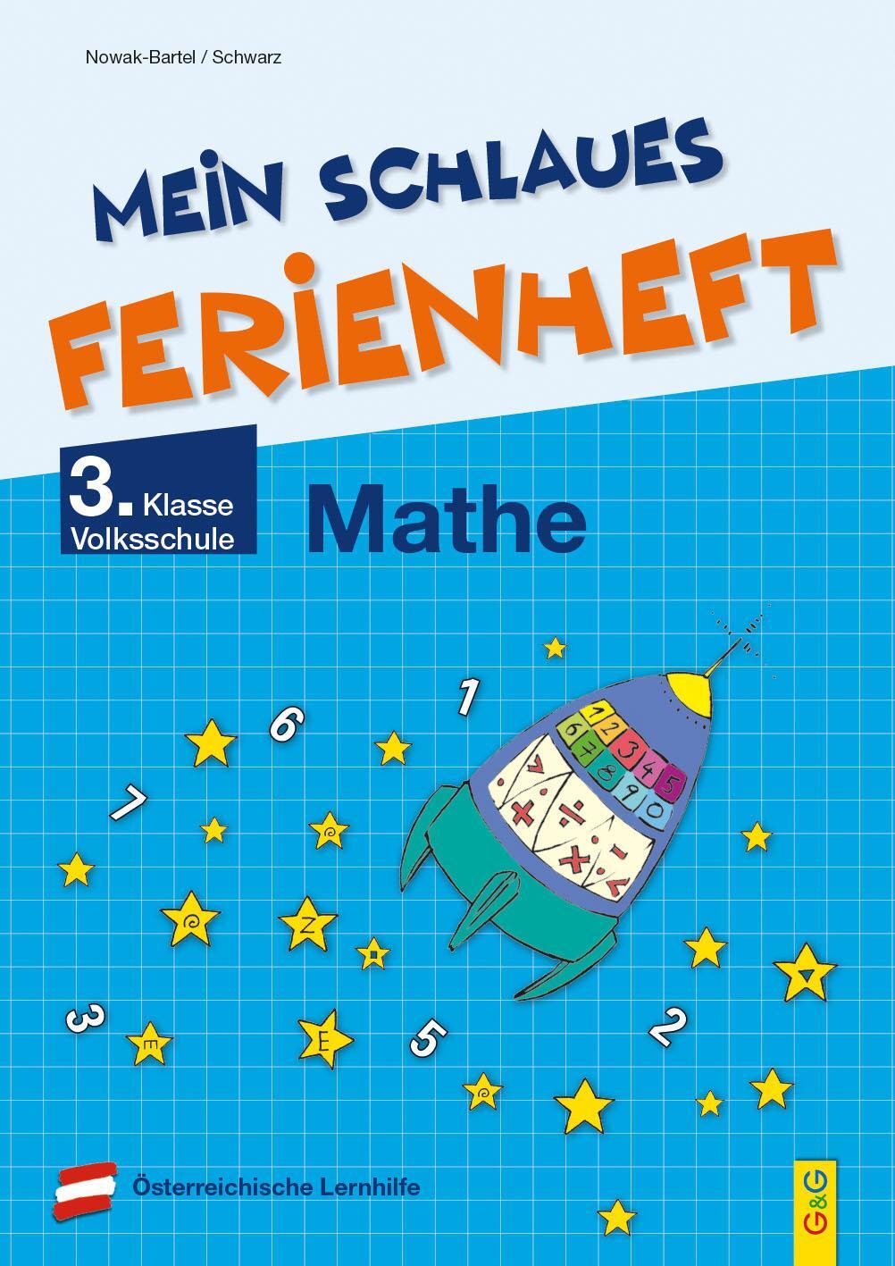 Cover: 9783707424874 | Mein schlaues Ferienheft Mathematik - 3. Klasse Volksschule | Buch