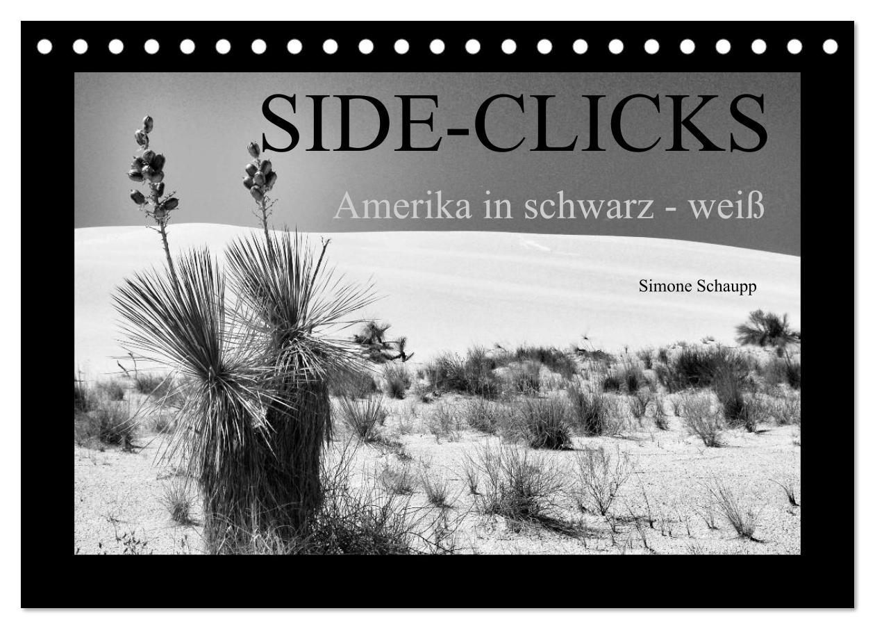 Cover: 9783435660056 | Side-Clicks Amerika in schwarz-weiß (Tischkalender 2025 DIN A5...