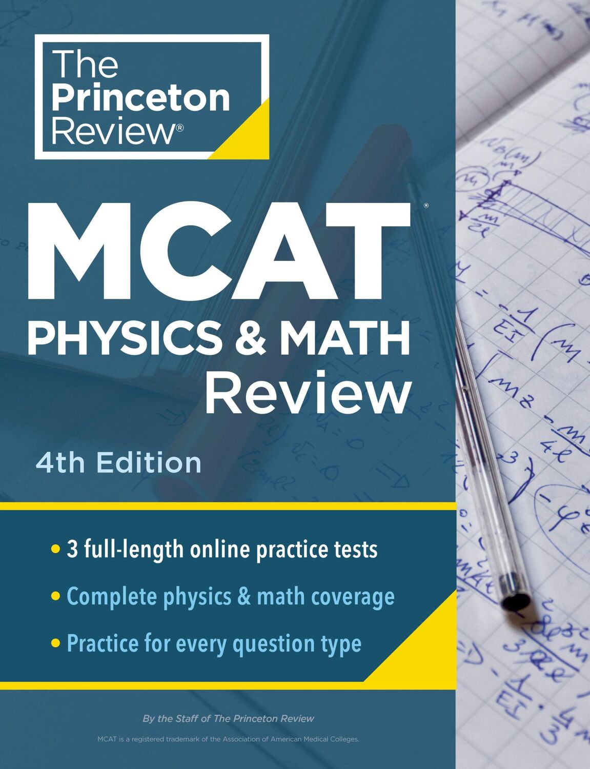 Cover: 9780593516270 | Princeton Review MCAT Physics and Math Review, 4th Edition | Review