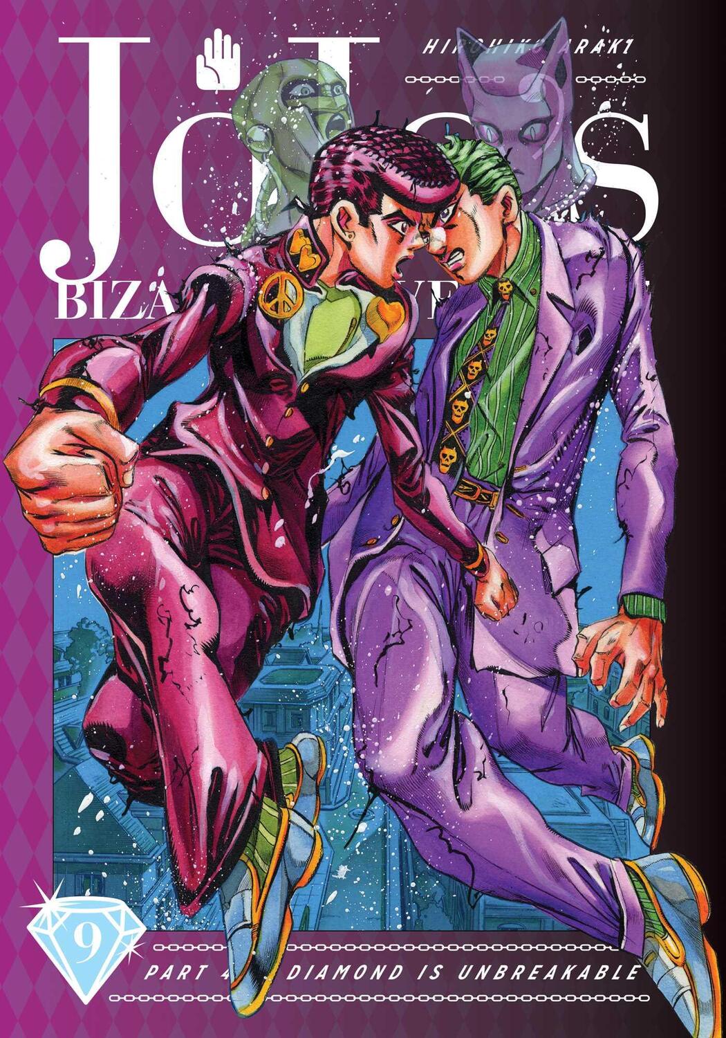 Cover: 9781974708154 | Jojo's Bizarre Adventure: Part 4--Diamond Is Unbreakable, Vol. 9