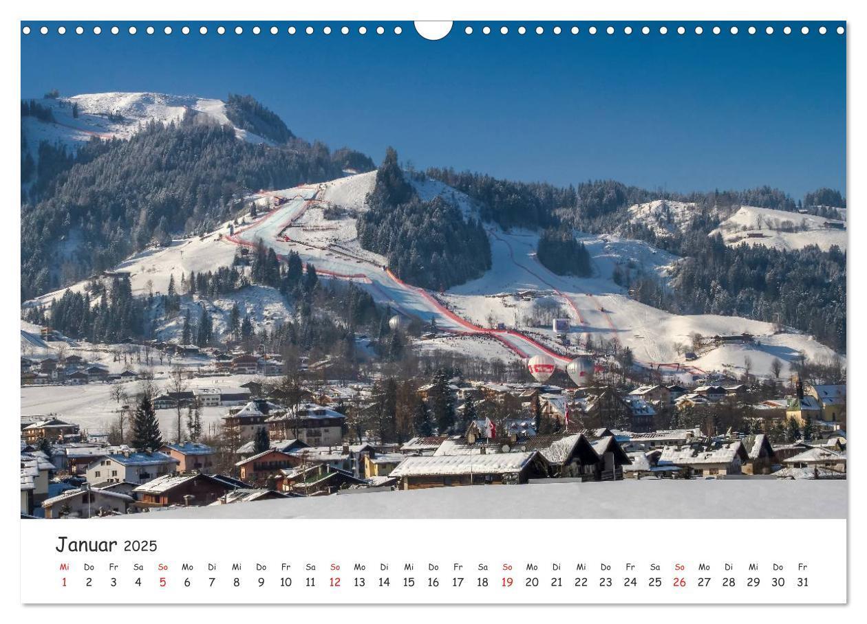 Bild: 9783435502837 | Kitzbühel. Die Stadt im Herz der Alpen (Wandkalender 2025 DIN A3...