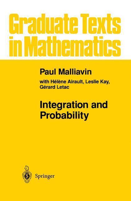 Bild: 9780387944098 | Integration and Probability | Paul Malliavin | Buch | XXII | Englisch