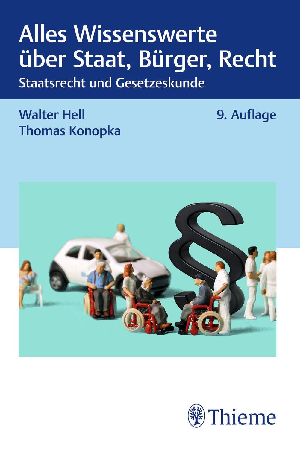 Cover: 9783132444485 | Alles Wissenswerte über Staat, Bürger, Recht | Walter Hell (u. a.)