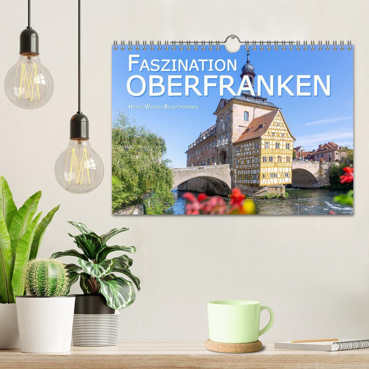 Bild: 9783435066612 | Faszination Oberfranken (Wandkalender 2025 DIN A4 quer), CALVENDO...