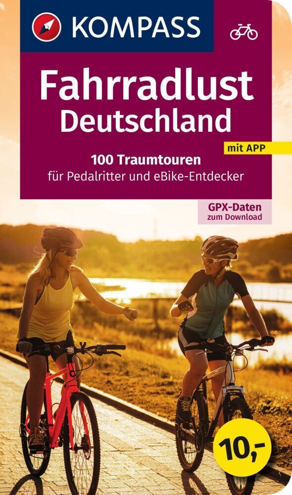Cover: 9783991215257 | KOMPASS Fahrradlust Deutschland 100 Traumtouren | Taschenbuch | 2022