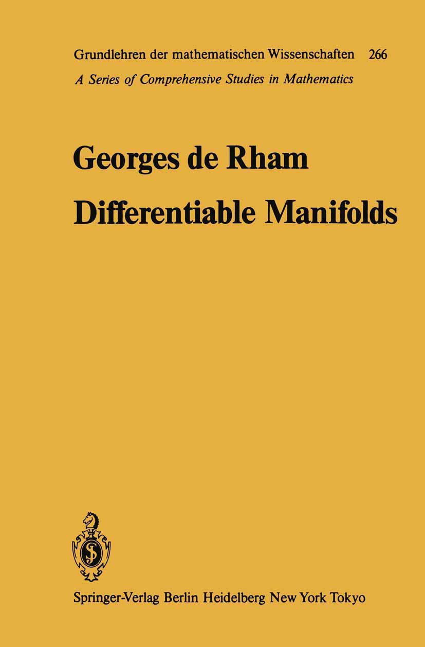 Cover: 9783642617546 | Differentiable Manifolds | Forms, Currents, Harmonic Forms | Rham | x