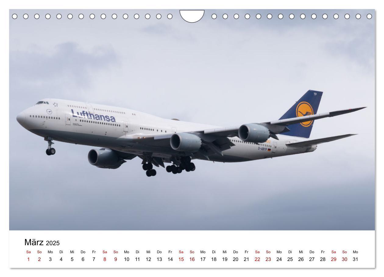 Bild: 9783435013272 | Boeing 747 Kalender (Wandkalender 2025 DIN A4 quer), CALVENDO...