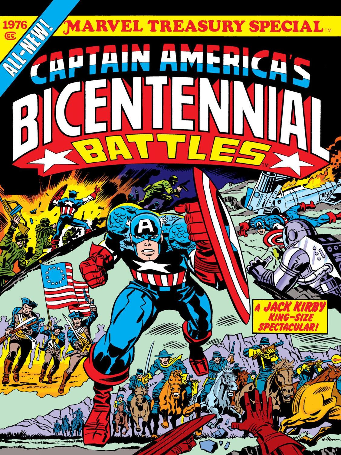 Cover: 9781302930714 | Captain America's Bicentennial Battles: All-New Marvel Treasury...