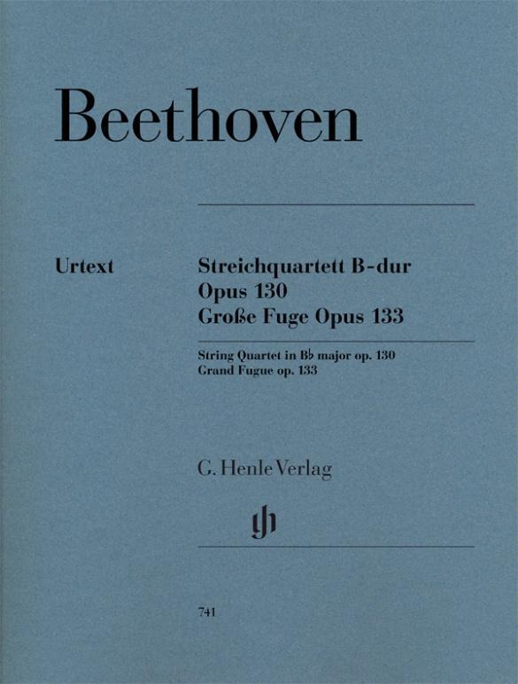 Cover: 9790201807416 | Streichquartett Op.130/Grosse Fuge Op.133 | Ludwig van Beethoven