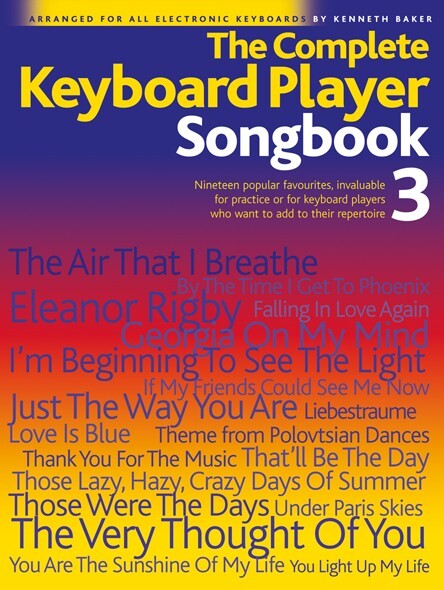 Cover: 9780711906419 | The Complete Keyboard Player: Songbook 3 | Kenneth Baker | Buch