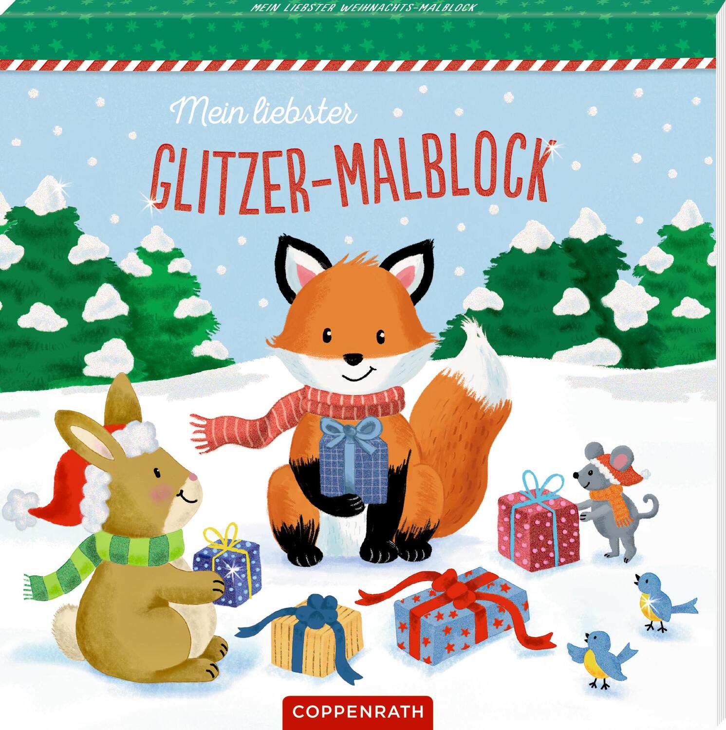 Cover: 9783649645245 | Mein liebster Glitzer-Malblock | Frohe Weihnachten | Buch | 64 S.