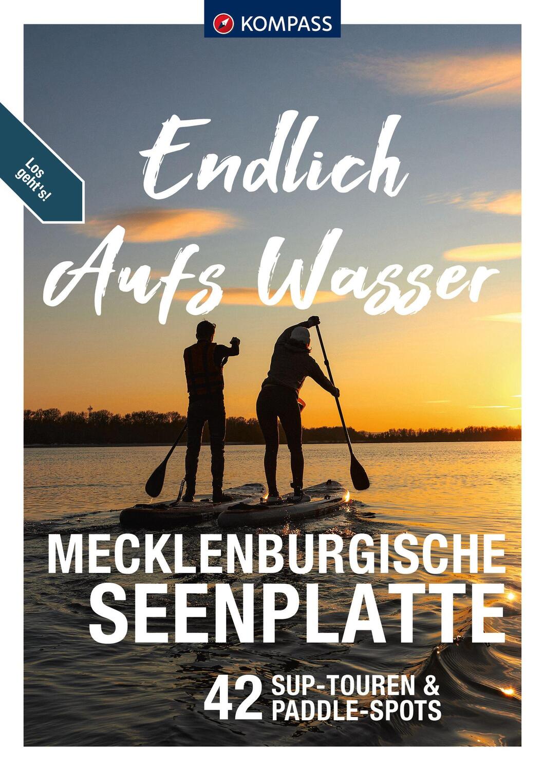 Cover: 9783991213581 | KOMPASS Endlich Aufs Wasser - Mecklenburgische Seenplatte | Buch
