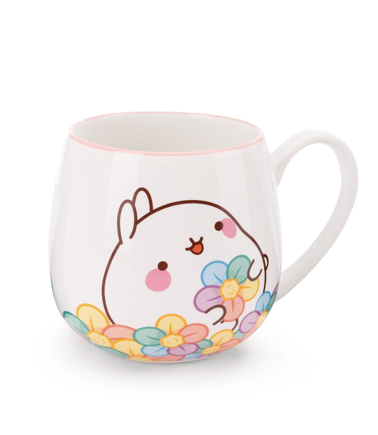 Cover: 4012390612042 | Nici 61204 Tasse MOLANG mit Regenbogenblume 400ml Porzellan | MOLANG