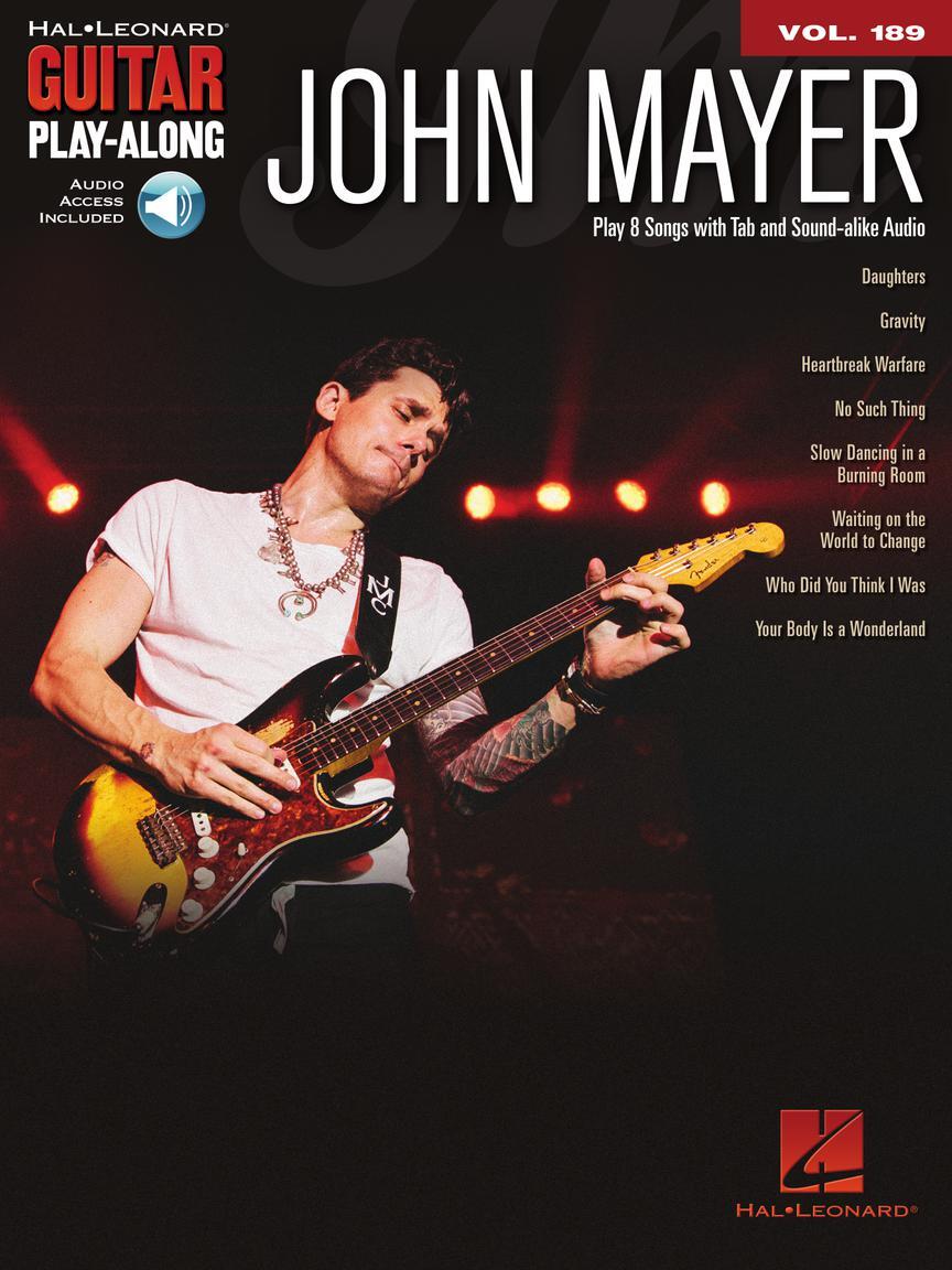 Cover: 888680061395 | John Mayer | Guitar Play-Along Volume 189 | Guitar Play-Along | 2016