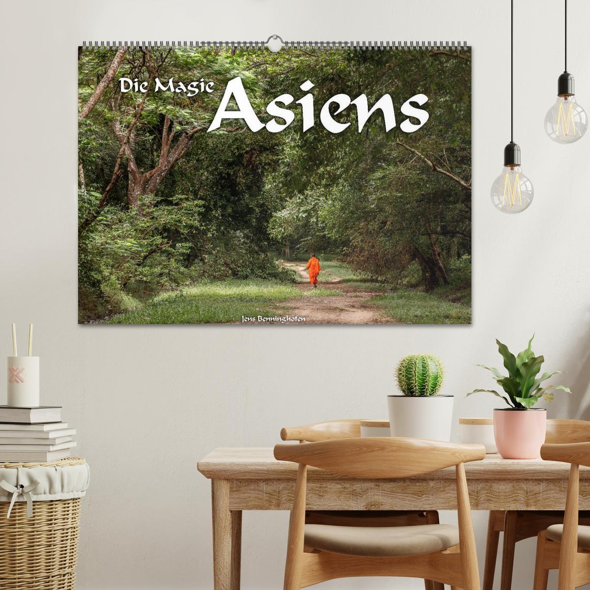 Bild: 9783435144211 | Die Magie Asiens (Wandkalender 2025 DIN A2 quer), CALVENDO...