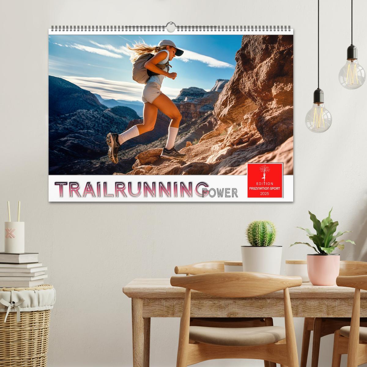 Bild: 9783457234693 | Trailrunning Power (Wandkalender 2025 DIN A2 quer), CALVENDO...