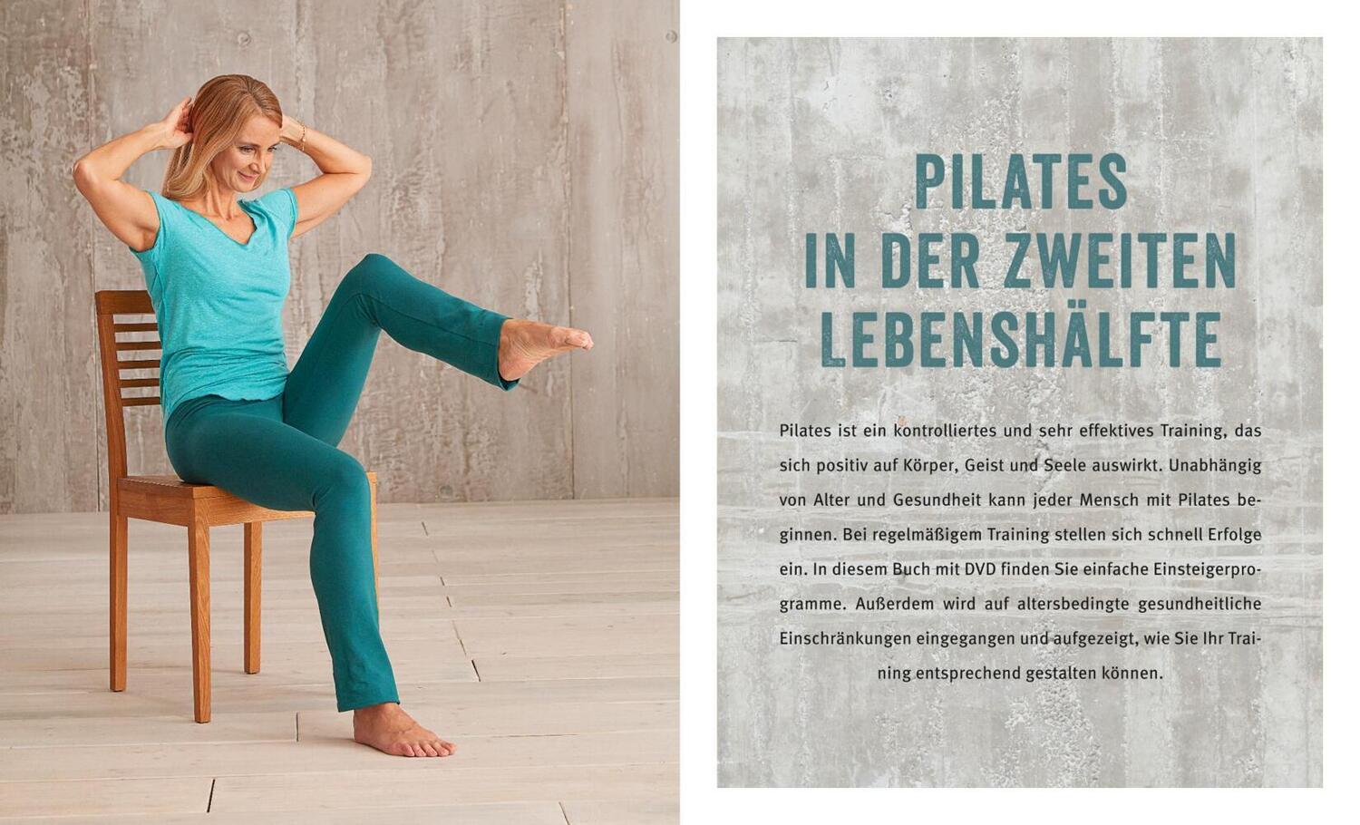 Bild: 9783833860072 | Pilates für Späteinsteiger (mit DVD) | Michaela Bimbi-Dresp | Buch