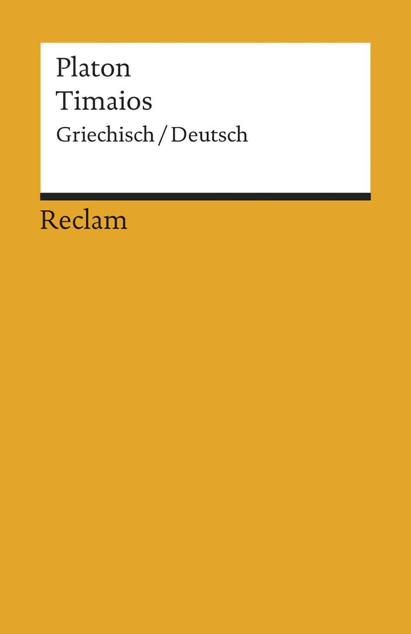 Cover: 9783150182857 | Timaios | Platon | Taschenbuch | Reclam Universal-Bibliothek | 245 S.