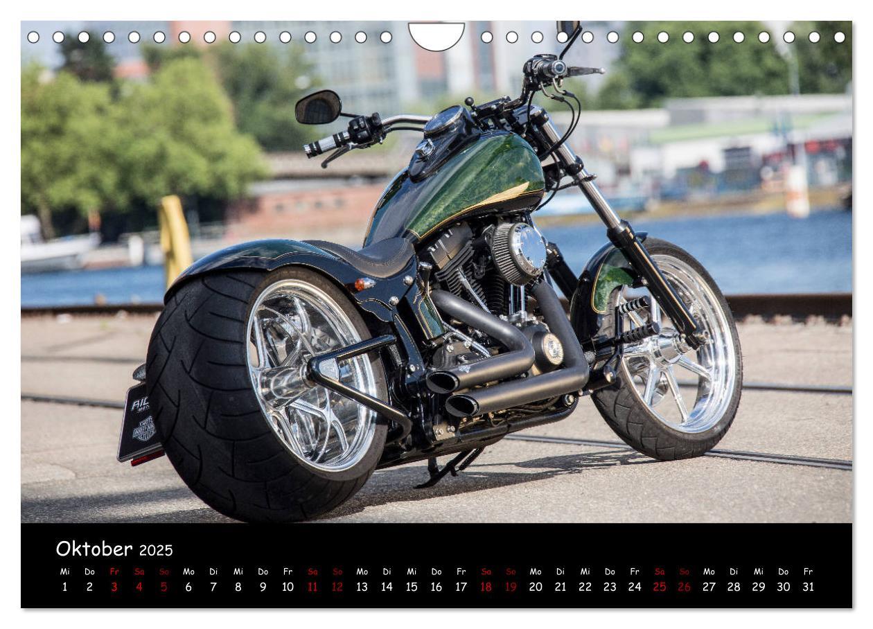 Bild: 9783435405282 | Best of Custom- and Showbikes Kalender (Wandkalender 2025 DIN A4...